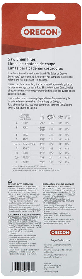 Oregon 23727 file offers ergonomic handling for precise filing