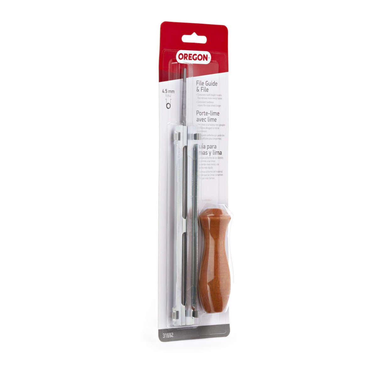 Oregon 31692 assembled file guide with round file for precise depth control