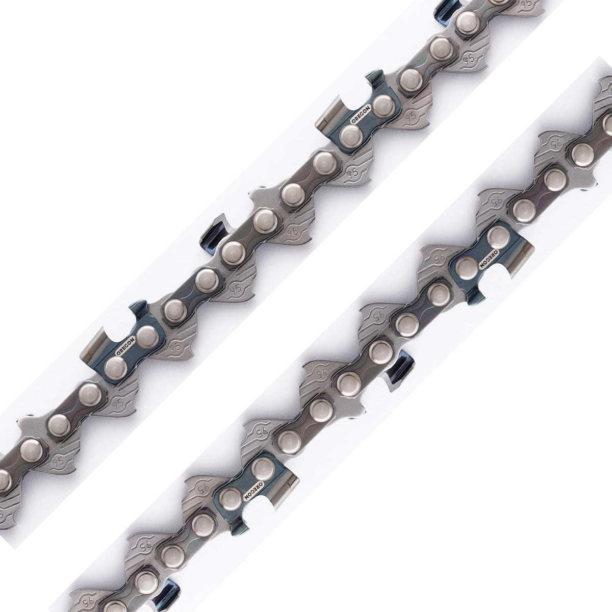 Oregon 3-Pack 18-bar side view highlighting compatibility with many saws