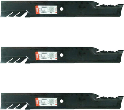 Oregon G5 Gator Mulcher blade for Ferris 61-inch mower, boosts cutting and mulching efficiency.
