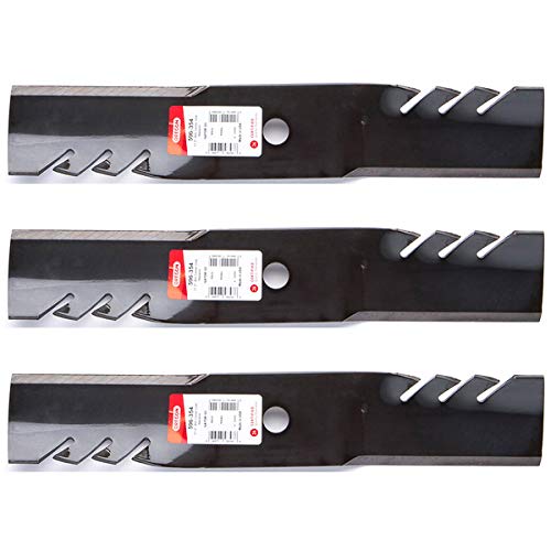 Oregon 596-354 G5 Gator mulcher blade for John Deere fits M127500, M127673, M145476; efficient mulching.