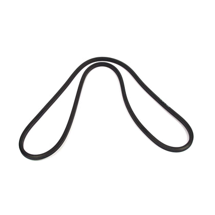 Oregon 75-068 belt close-up for Snapper riders, precise OEM replacement for 25-30 inch decks