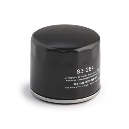 OREGON 83-284 oil filter body view, compact canister and clean seal area.