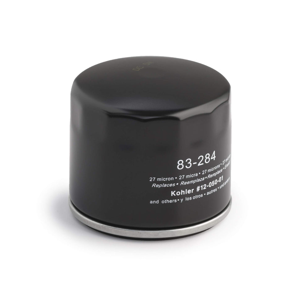 OREGON 83-284 oil filter body view, compact canister and clean seal area.