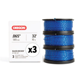 Oregon AF100 replacement spool for quick tool-free trimmer setup and faster yard work.
