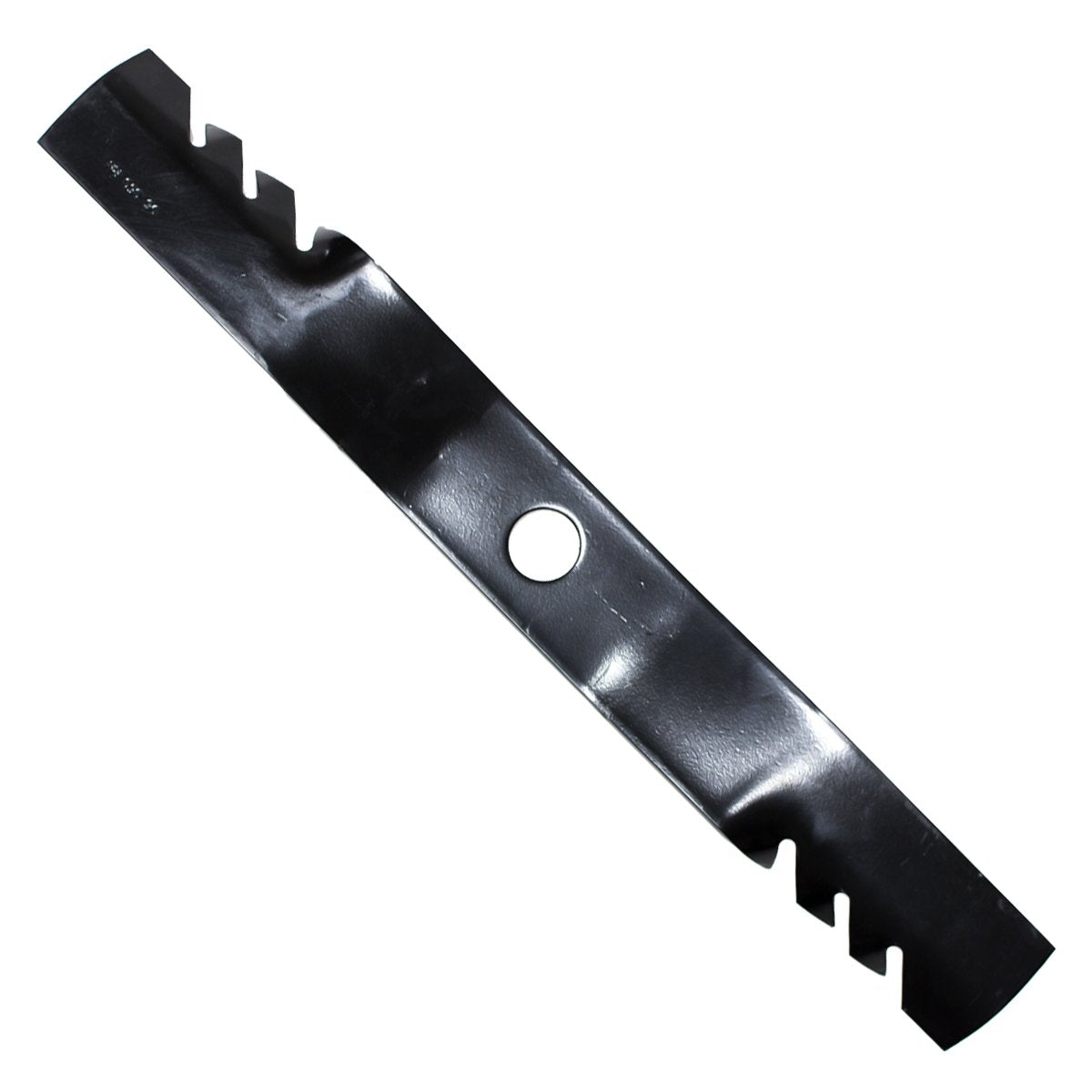 Oregon Gator 96-363 blades on mower deck for easy installation and compatibility