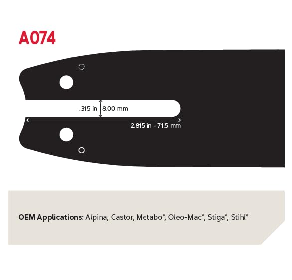 Oregon L68 chain for 68 drive links delivers reliable cutting and durability.