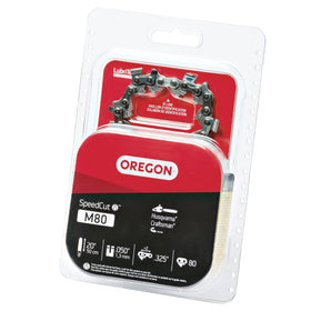 Oregon M80 SpeedCut blued cutters resist corrosion for longer life