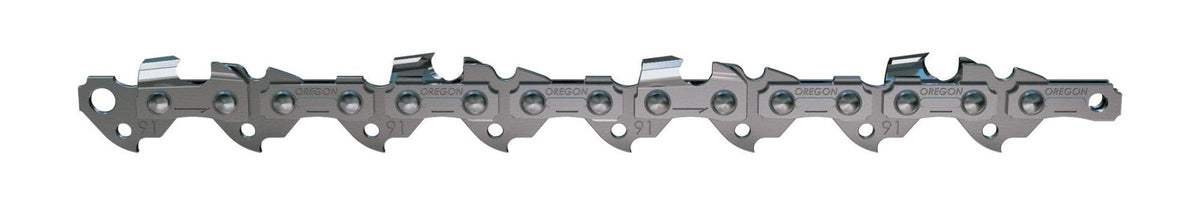 Oregon S63 heat-treated semi-chisel handles debris for steady cutting