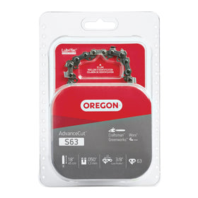 Oregon LubriTec oiling system keeps chain and bar lubricated