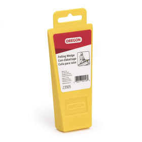 Oregon felling wedge compact size pocket-ready for easy transport.
