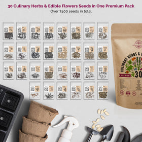 Organo Republic non-GMO heirloom seeds ensuring reliable germination and diversity.