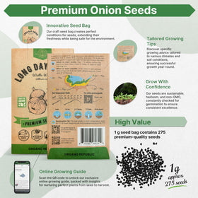 Organo Republic seed envelope protection keeps seeds fresh and moisture-free