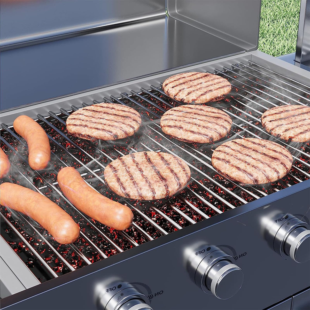 Orgneas 17inch grill grates fit Nexgrill and Kenmore models.