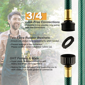Orgrimmar Leader Hose durable PVC construction for rugged outdoor use.