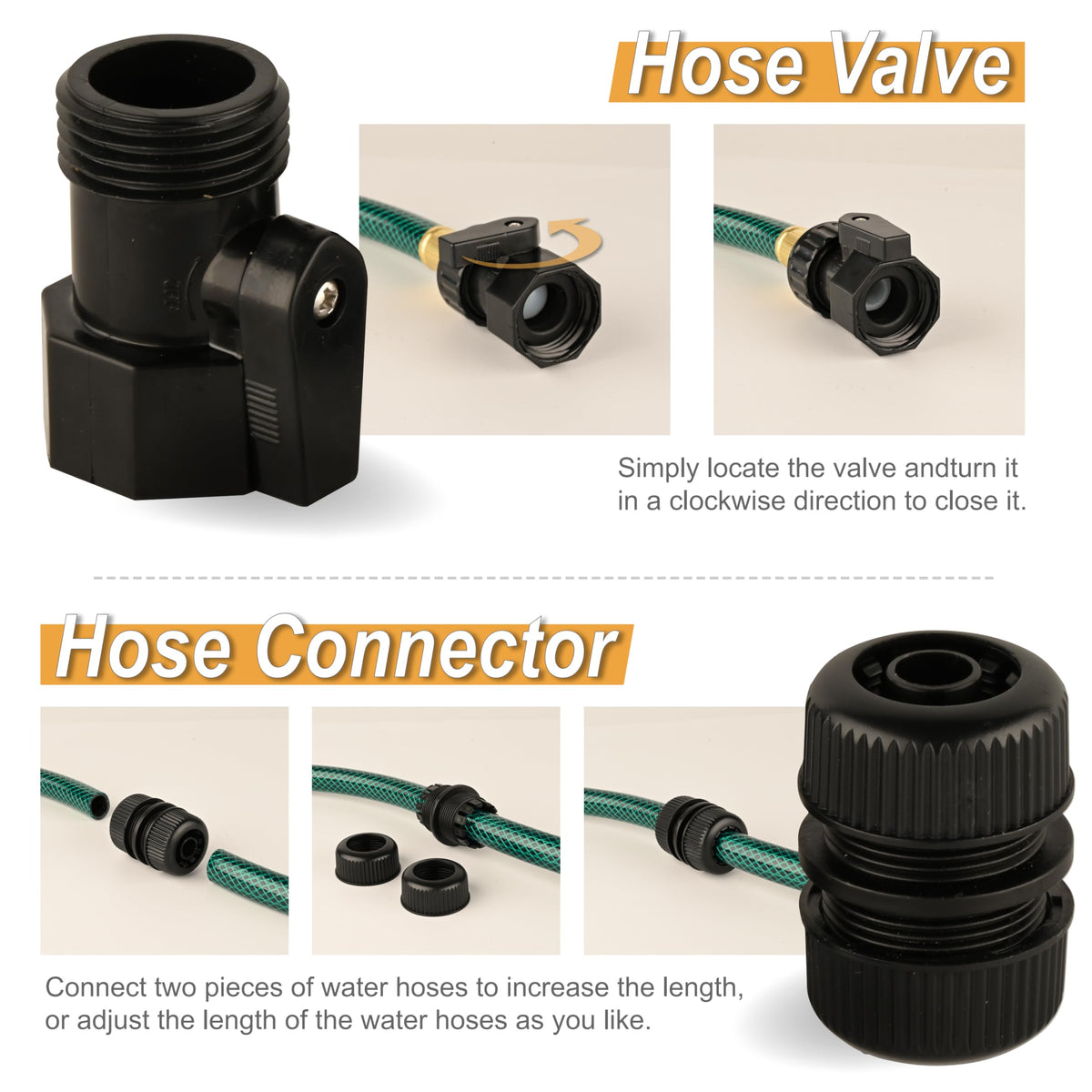 Orgrimmar Leader Hose kink-resistant design stays flexible under pressure.