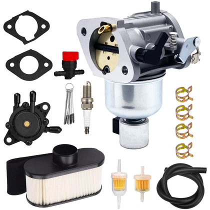 Oriental Power 15004-0985 carburetor close-up for Kawasaki FR691V, highlighting precise fit