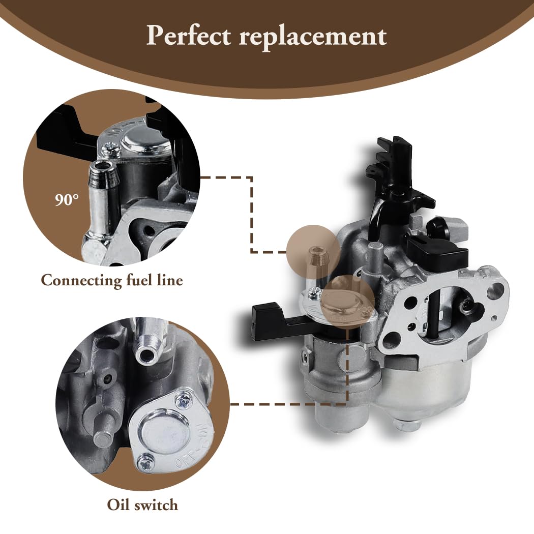 Oriental Power CR950 choke hole detail for proper venting and operation