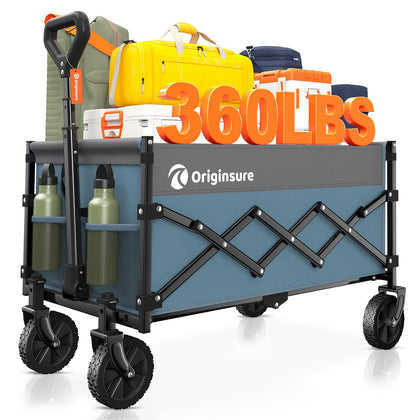 Originsure collapsible wagon setup for easy transport