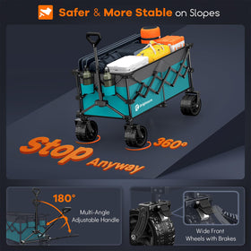 Originsure durable 600D Oxford fabric protects contents from weather.