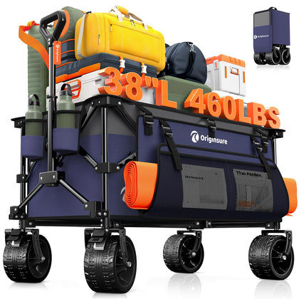 Originsure foldable wagon with large capacity for groceries and gear.