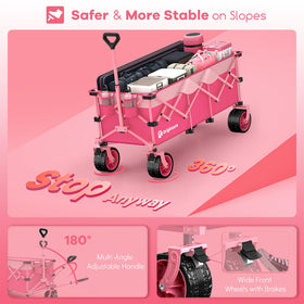 Originsure unfolded dimensions show ample storage for groceries, camping gear, and sports equipment.