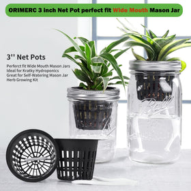 ORIMERC net pot compatible with hydroponics and aquaponics setups