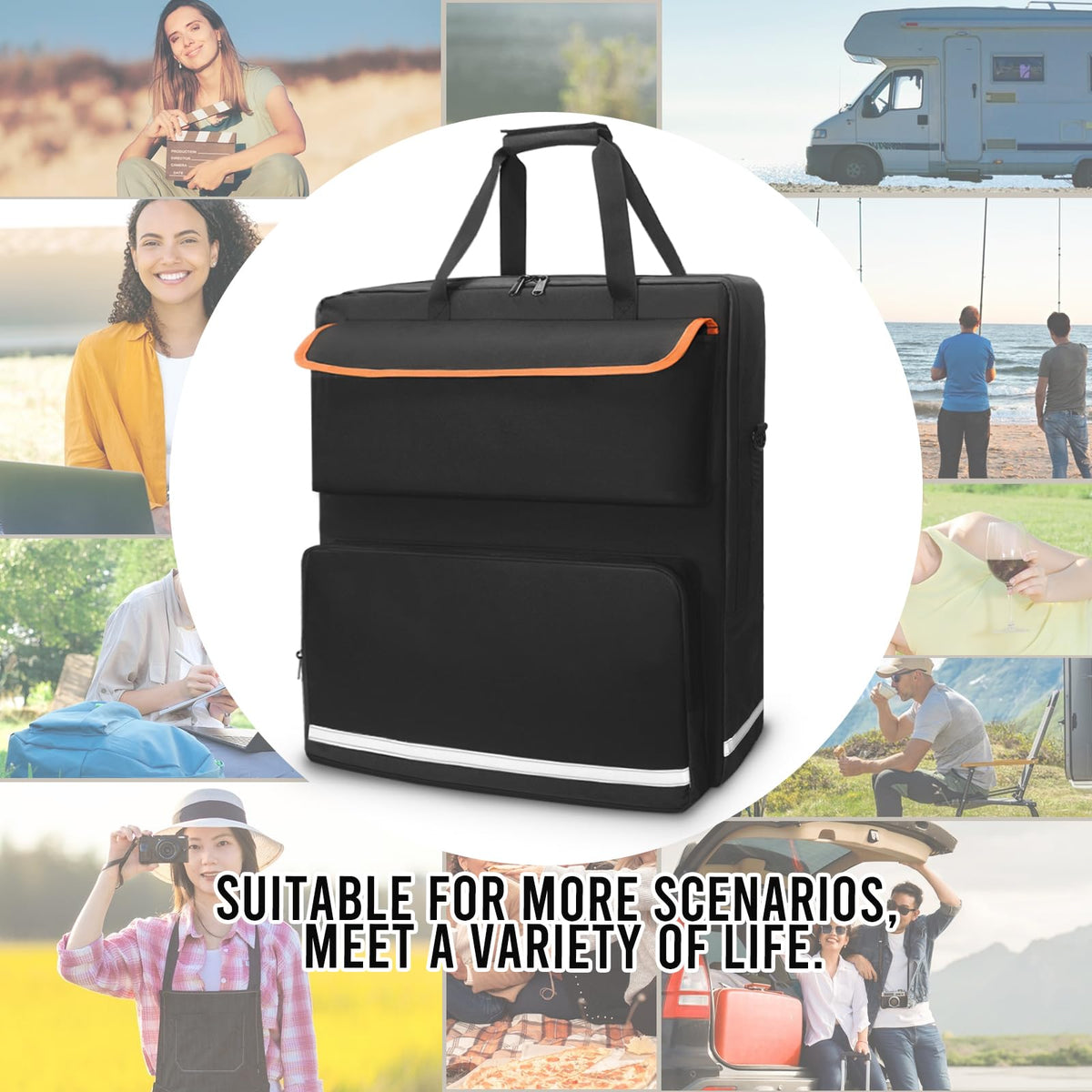 ORKELS compatible with Jackery SolarSaga and other 100W panels for flexible setups.