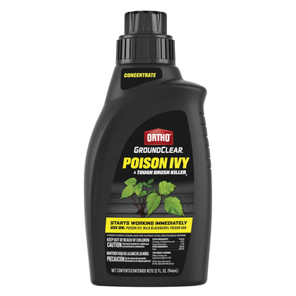Ortho GroundClear Poison Ivy & Tough Brush Killer2 bottle enables fast, broad weed control.
