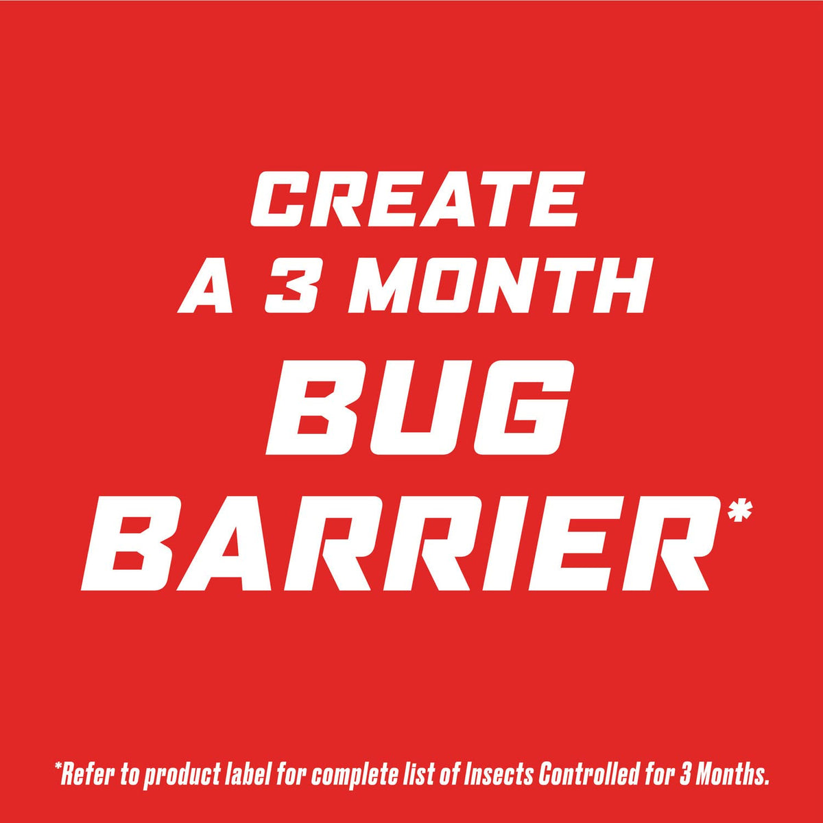 Ortho perimeter protection granules around a home foundation against pests.
