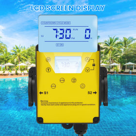 Ortis dual-outlet setup supports pump and salt chlorination system simultaneously.