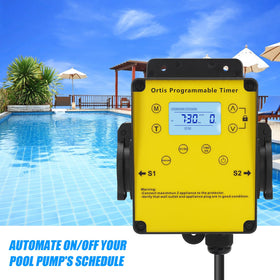 Ortis 24-hour auto-cycle display enabling continuous pump operation.