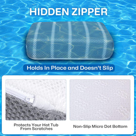 OS OMYSTYLE 4D mesh cover quick-dry feature promoting fast drying after use