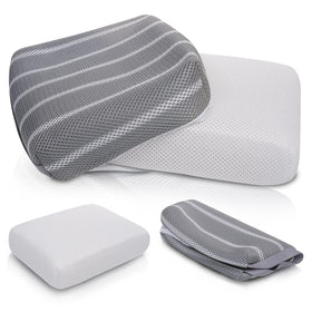 OS OMYSTYLE grey hot tub pillow adds comfort to any spa session