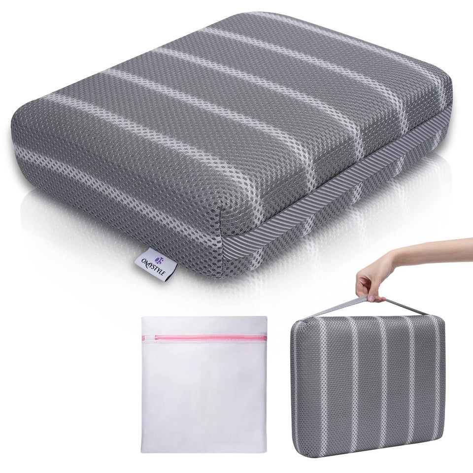 OS OMYSTYLE hot tub pillow top view showing cozy cushioning for immersive soaks