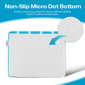 OS OMYSTYLE closeup of non-slip bottom for secure tub grip