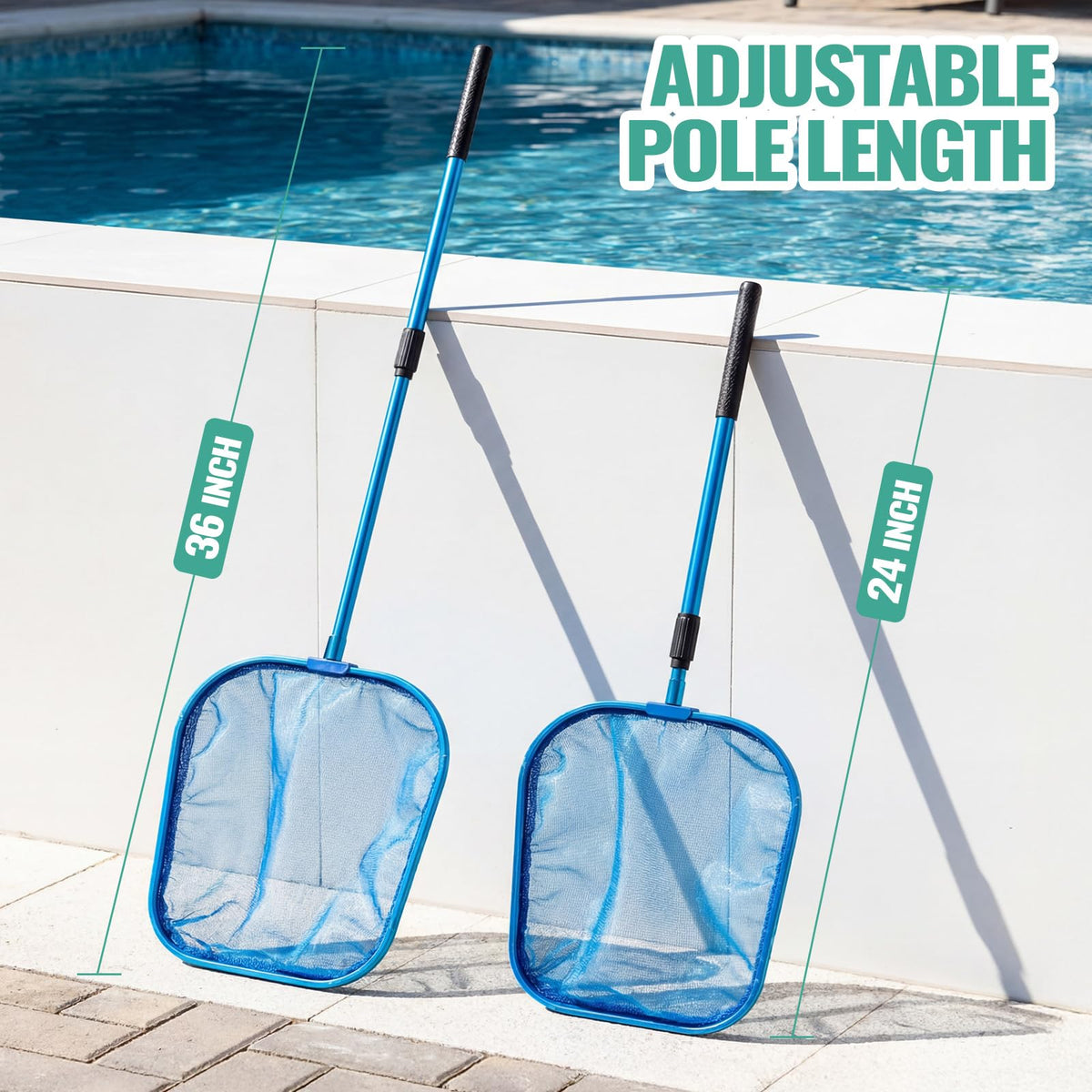 OSAMEDA quick-connect pole system simplifies setup and use