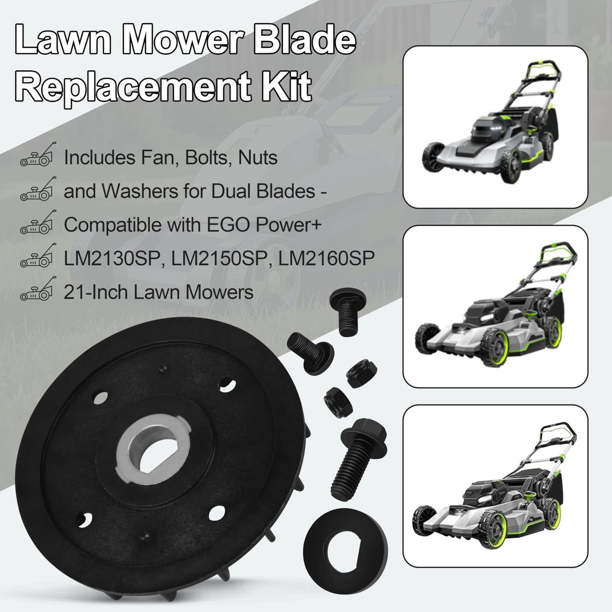 OSENCLO blade bolt 5630351002 secures mower blade