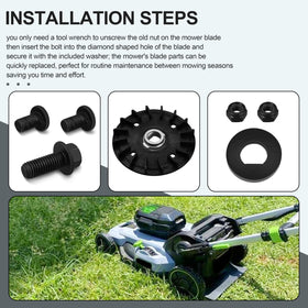 OSENCLO mower blade washer 5650705002 ensures proper blade fit
