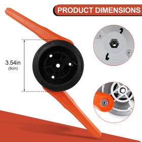OSENCLO trimmer head installation DIY guide, simple replacement and less downtime.