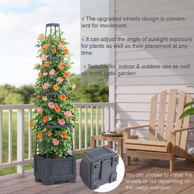 osgevei self-watering reservoir system keeps soil evenly moist