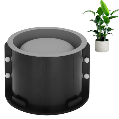 Osilifen big round planter mold with sturdy outer shell for durable concrete pots.