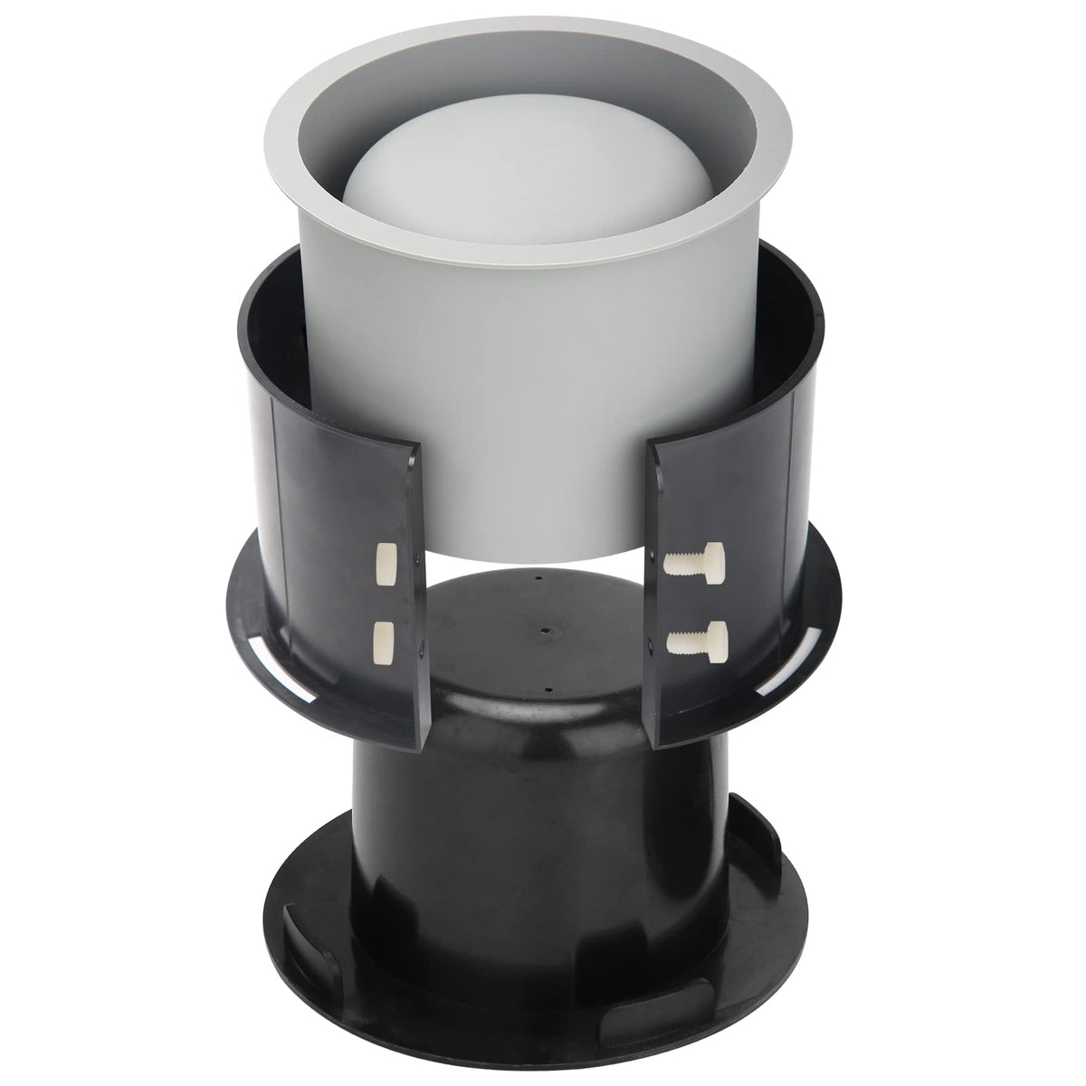 Osilifen mold shows dimensions for precise 7-inch diameter planters.