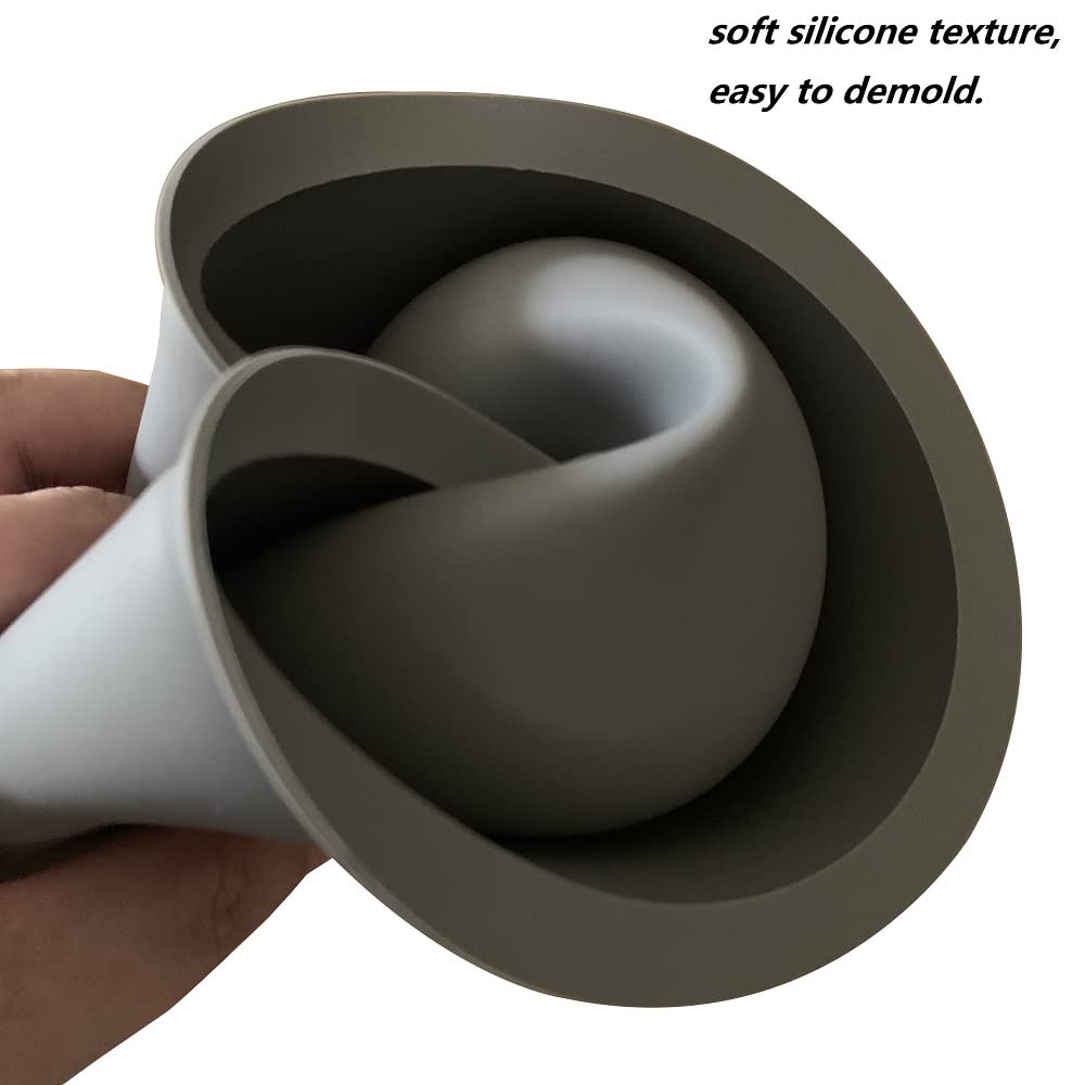 Osilifen finished pot size shown as 5.9 x 4.7 inches from the 7-inch mold.