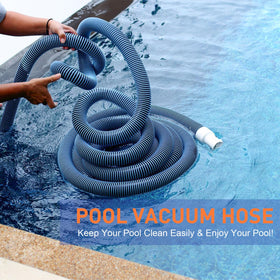 OSMOFUZE pool hose compatible with sand filters for versatile use