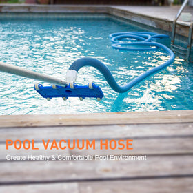 OSMOFUZE non-threaded end connects to skimmers and cleaning devices