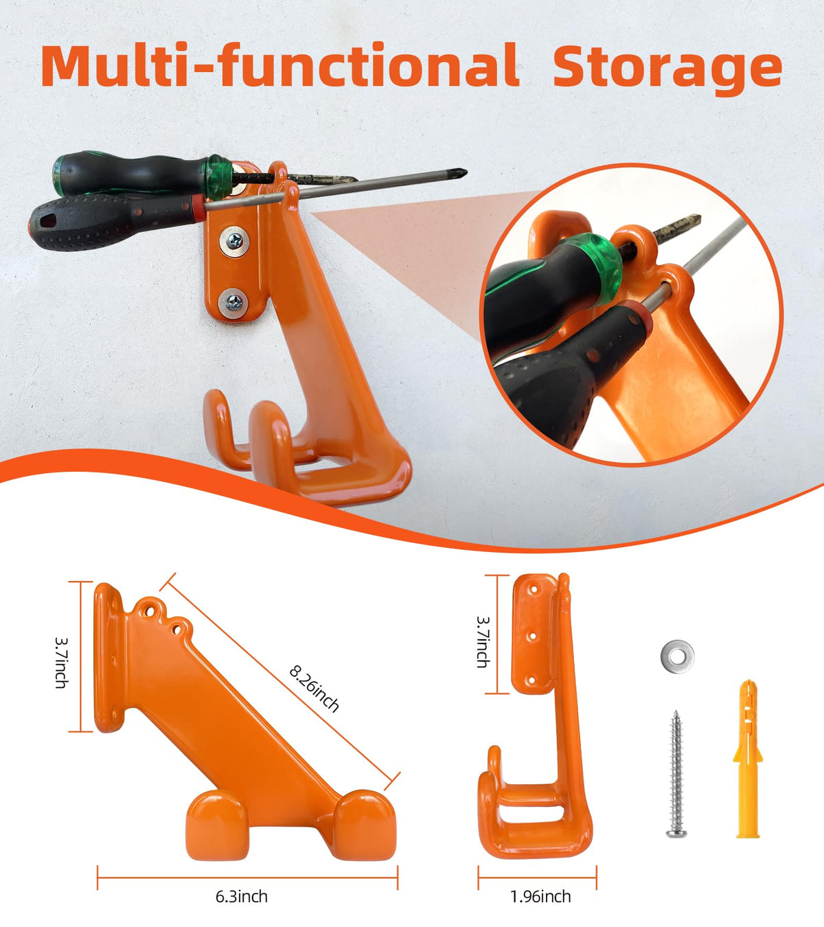 OSROENE chainsaw hanger compatible with multiple back handle models