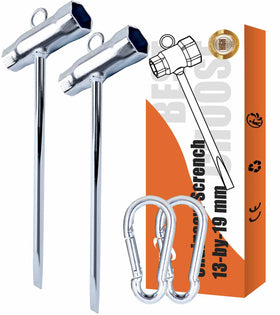 OSROENE Chainsaw Wrench hook hanger keeps the tool within reach for quick adjustments
