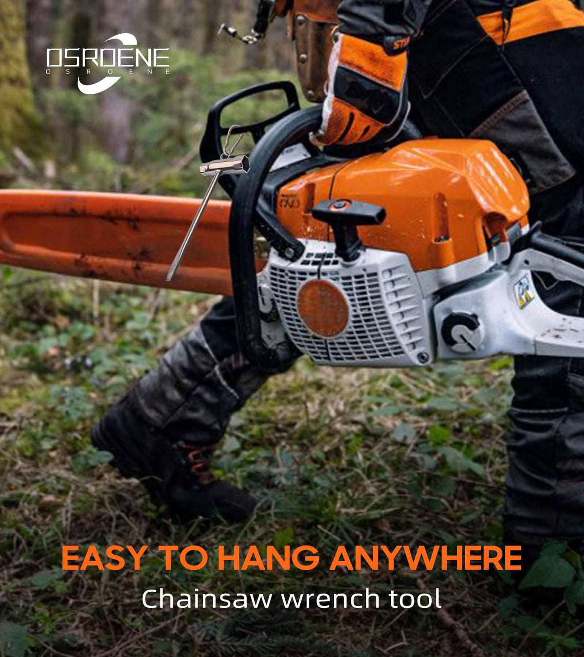 OSROENE tool with rust-resistant finish ideal for outdoor use