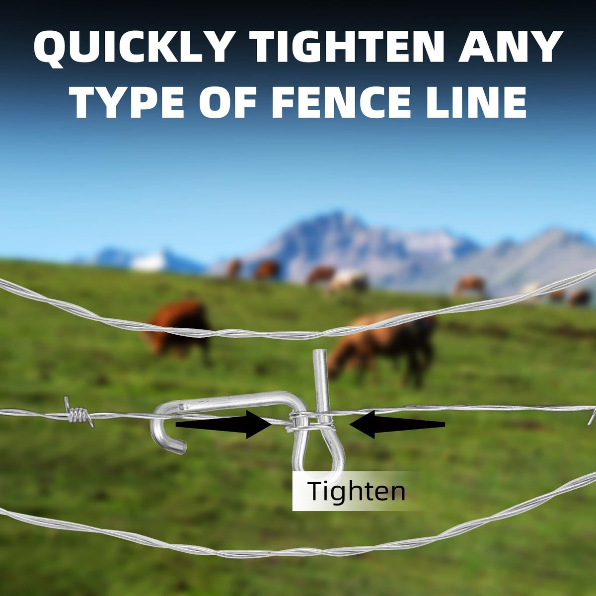 OSROENE fence tightener bag keeps tools organized after work
